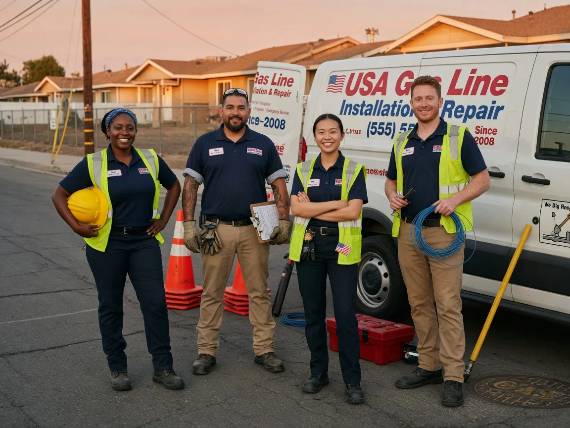 Gas Line Installation company in Freetown, IN
